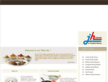 Tablet Screenshot of jhunjha.com